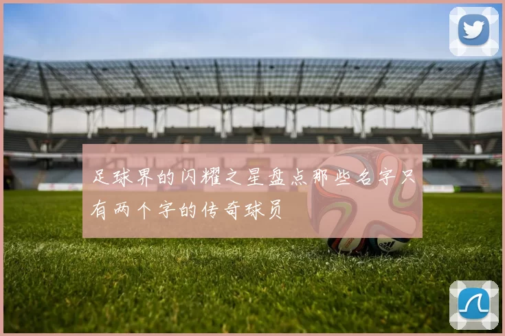 足球界的闪耀之星盘点那些名字只有两个字的传奇球员